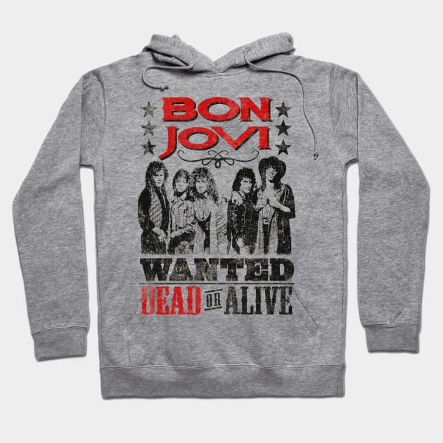 Bon Jovi Rock Band On Tour 2022 Hoodie by SalenyGraphica